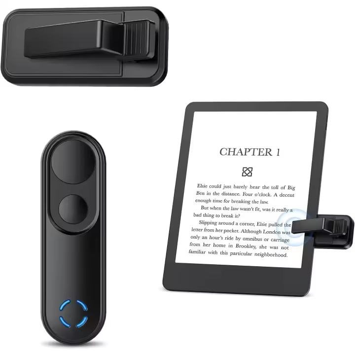 Página Turner control remoto Para Kindle Paperwhite Oasis Kobo Libra Surface, Ereader Accesorios para iPad iPhone Android Tabletas, párr - 1