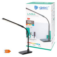 Gsc Evolution Flexo LED GSC Evolution 7W Negro - 600 Lúmenes - Intensidad Regulable - Botón Táctil - details 2