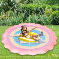 Manta De Sprinkler De PVC Para El Baño De Verano Con Varios Patrones Y Estilos Juguete Interactivo Para Niños Y Mascotas - details 5