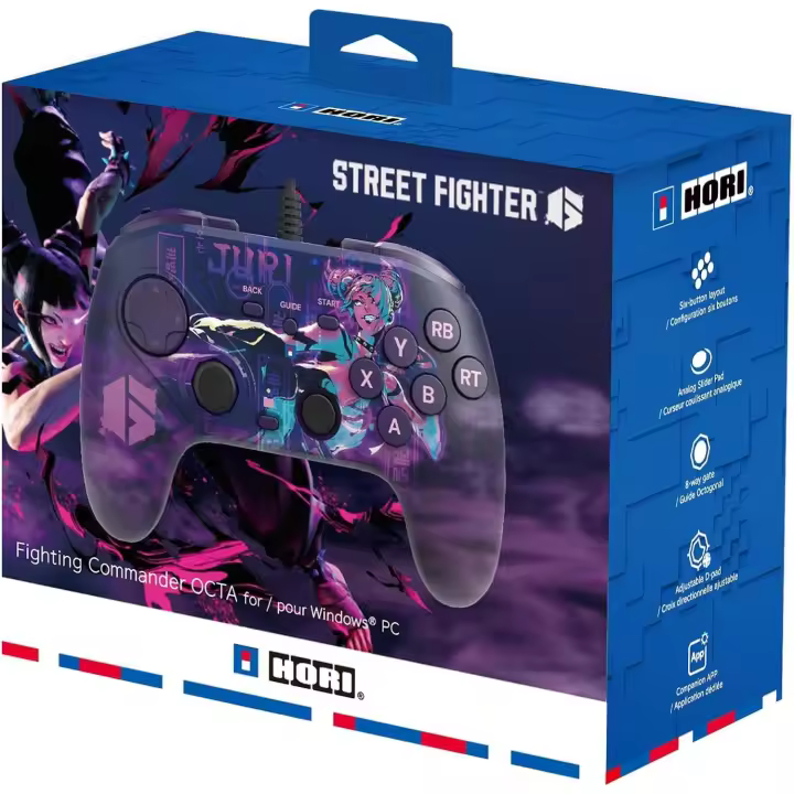 Mando Fighting Commander Octa Street Fighter 6 Juri- PC - Nuevo Precintado - Edicion Limitada - Con garantía de fabricante - 1