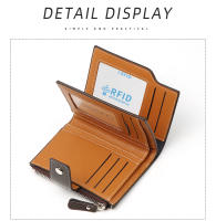 Cartera Hombre de Cuero, Tarjetero con Bloqueo RFID, Cartera Tarjetero Hombre pequeño para Crédito, Billetes y Monedas - details 6