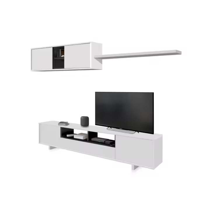 Duehome Salón Belus - Mueble de Comedor Completo - Estilo Joven y Moderno - 1