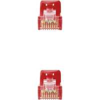 Nanocable Cable de Red Ethernet RJ45 LSZH Cat.6A UTP, AWG24, 100% Cobre, Libre de Halógenos, Rojo, Latiguillo de 1 m - details 3