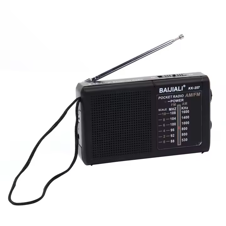 Mini Radio Digital Portátil Con Altavoz Integrado SW/AM/FM Badería Operada Antena Telescópica Para Uso Emergente Interior Y Exterior - 1