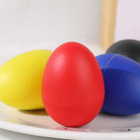 2pcs Maracas De Plástico Coloridas Instrumento De Percusión Para Bebés Y Niños Pequeños Regalo Ideal Para Navidad Y Pascua - details 5