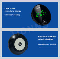 Termómetro De Acuario Digital LCD Mini Para Tanque De Peces Precisión Alta Tipo-C Recargable Rango De Medición -9.9 a 50℃ - details 9