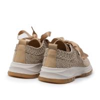 D'ANGELA DOG28231PLAT Sneakers mujer 35633 25V DEPORTIVO CASUAL FLORES PLATINO - details 0