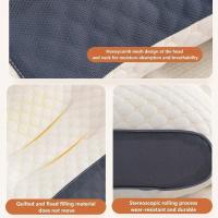 Almohada De Látex Con Masaje Para El Cuello Anti-Bacteriano Y Anti-Moho Protección De La Vertebra Cervical Para Un Sueño Eficiente - details 4