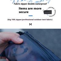 Monedero Minimalista XENOSMILUS Impermeable Con Cubierta De Silicona Duradera Pequeño Monedero Para Viajes De Nylon Unisex - details 8
