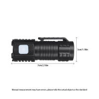 Mini Linterna De Autodefensa Con Batería Integrada 14500 Carga Rápida Tipo-C Y 5 Modos Para Afrontar Diferentes Situaciones - details 9