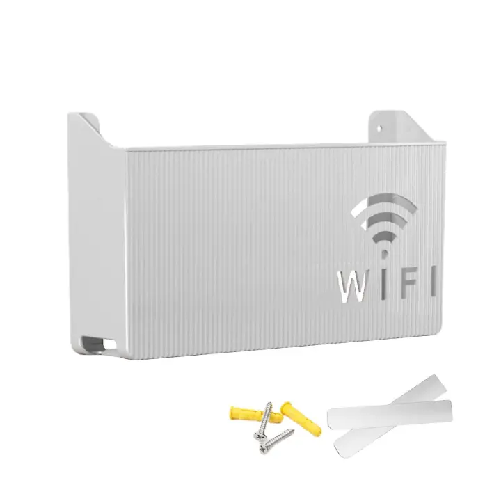 Organizador de cables para pared, para router wifi, para guardar cables, decoración del hogar y sala de estar. - 1