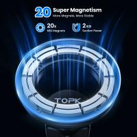 TOPK Soporte para Teléfono de Coche MagSafe – Soporte Magnético con Rotación 360°, Montaje en Salida de Aire, Compatible con Todos los Teléfonos Móviles - details 8