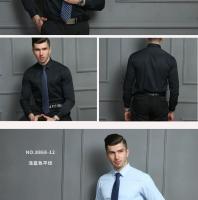 Camisa De Negocios Para Hombre Talla Extra Extra Grande 8XL Cuello Cuadrado Estilo Slim Fit Manga Larga Blanco Sólido Y Rayada Ropa Social Casual - details 8