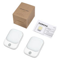 Lámpara De Noche LED Con Sensor De Movimiento Para Habitación Infantil EU Plug Automático De Atardecer a Amanecer Sensor Dimmable Sin Cable Para Armario - details 3