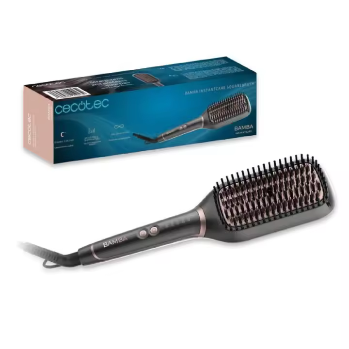 Cecotec Cepillo alisador InstantCare SquareBrush - 1