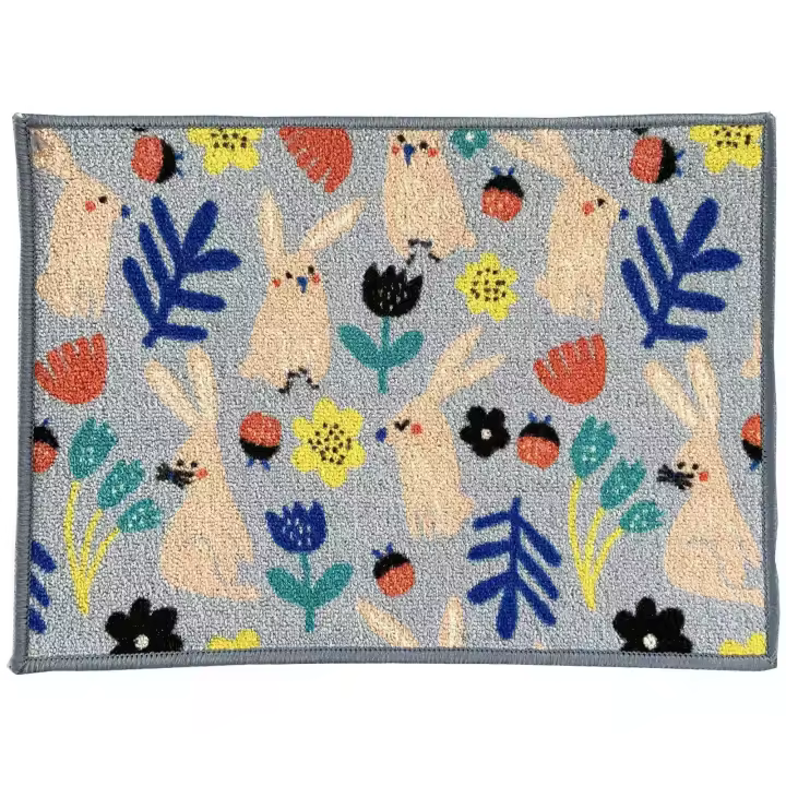 Alfombra infantil dormitorio para niños niñas - Conejitos Bunny 7350010-4 - 1