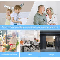 Cámara IP WiFi Tuya 1080P HD Inteligente Con Audio Bidireccional Visión Nocturna Y Detección De Movimiento Seguridad Para El Hogar Monitoreo Remoto a Través De La App Smart Life - details 4