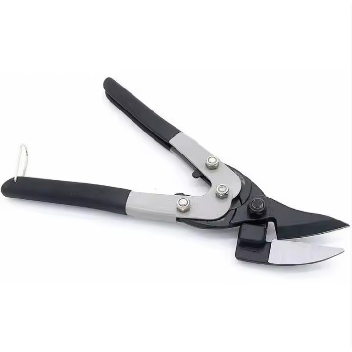 Tijeras para chapa Cizalla para chapa de acero ultrarresistente - Corte recto - Corte de metales industrial - 27 cm - 1