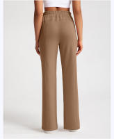 High Waist Leggings Para Mujer Pantalones De Yoga De Modal Lavados Con Arena Pantalones Deportivos De Correr Sueltos Y Rectos Cómodos Y Transpirables - details 9