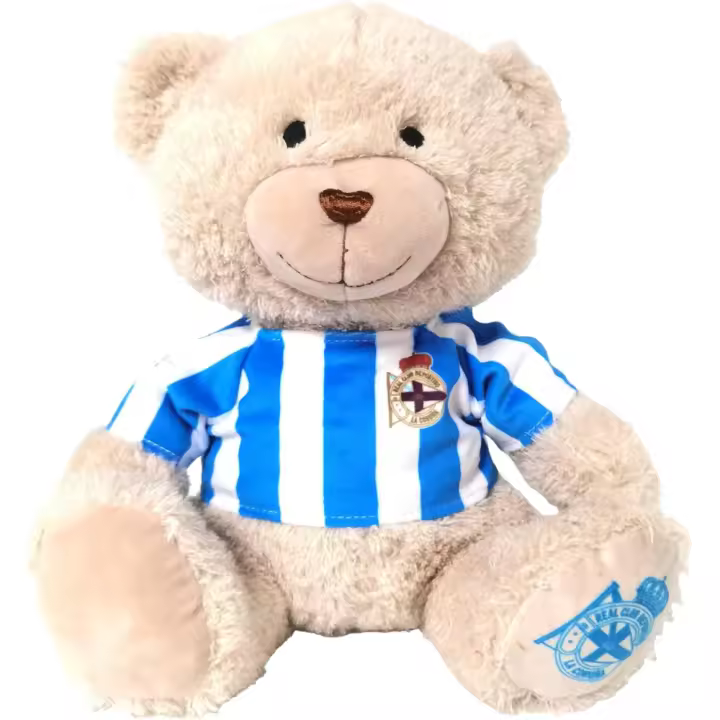 Peluche Oso con Camiseta Deportivo a Coruña 25 CM 80106 - 1