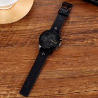 Reloj De Pulsera Masculino CAGARNY 6819 Grande Dial Cuero Resistente Al Agua Moda Casual Marca Original Con Fecha Y Marcadores Arábigos - details 4