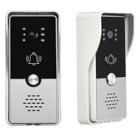 Sistema de intercomunicación de vídeo con cable, cámara de puerta, timbre, Kits de teléfono para casa, Villa, apartamento - details 5