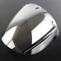 Visera De Motorbike Helmet Con Ventosa 3 Snap Pantalla Anti-UV Accesorios Para Casco De Motocicleta Visera De Lente De Burbuja - details 3