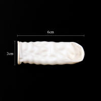 100pc Guantes De Goma Desechables Blancos Antiestáticos Para Herramientas De Fabricación De Joyas Cuentas Y Resinas UV Múltiples Uso - details 1