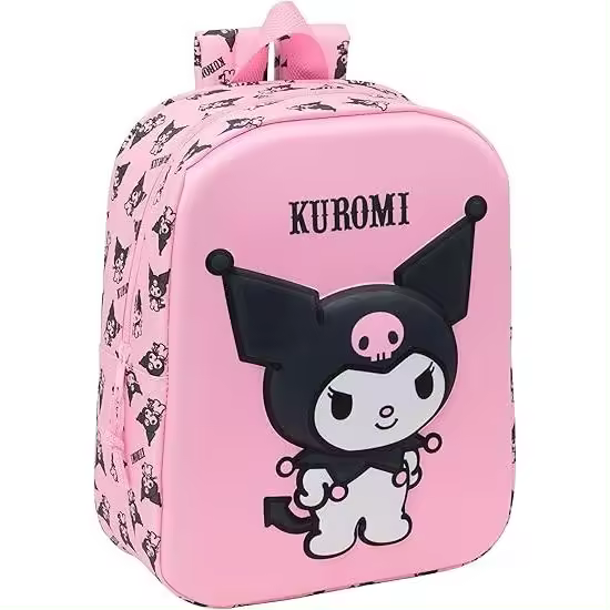 Mochila de Guardería 3D KUROMI 3D 22x10x27 cm - 1