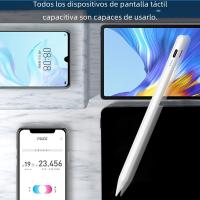 Stylus Universal Para Tableta Y Teléfono Móvil Compatible Con iPad Apple Pencil 2 1 Huawei Lenovo Samsung Xiaomi Pluma Táctil Metálica Recargable Rápida Magnética - details 1