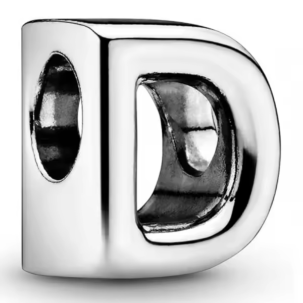 Pandora - Charm en plata de ley Letra D 797458 - 1
