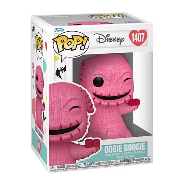 Funko Figura Nightmare Before Christmas Valentines Pop! Disney Vinyl Oogie Boogie 9 Cm - 1