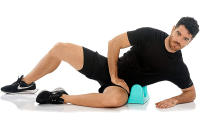 Herramienta De Masaje Para La Musculatura Profunda Y El Alivio Del Esfuerzo Muscular Negro Herramienta De Libro De Flexores De Cadera Y Espalda Para Gimnasio Deportes - details 3
