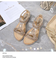 CA Sandalias de mujer 2025, dulces y cómodas, con punta redonda, zapatos de mujer de talla grande. - details 38
