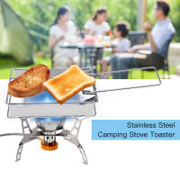 Toaster Plate Plegable De Acero Inoxidable Para Camping Y Senderismo Malla De Soporte Para Pan Y Grill Portátil Uso En Picnics - details 1