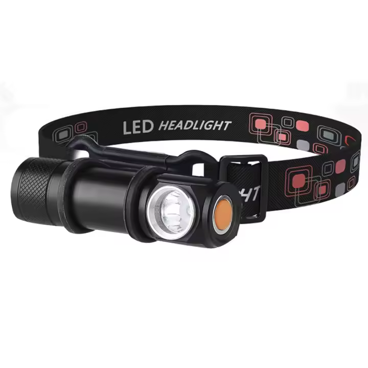 Lámpara Frontal LED Super Brillante Con 4 Modos Para Caza Y Camping Batería Integrada Torcha De Pórtico Lanternilla - 1