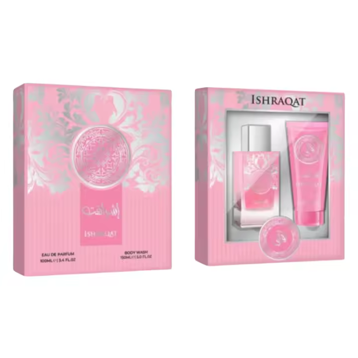 Gift Set Afaq Ishraqat – Perfume + Loción Corporal para Mujer (2 Piezas) - 1