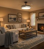 BEL AIR HOME - Ventilador de Techo ROBIN con Luz LED Personalizable y Motor DC Eficiente - details 3