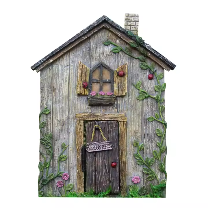 Puerta De Los Mismeces Para Árboles Decoración De Jardín Miniatura Puerta De Los Mismeces Accesorios De Jardín De Fae - 1