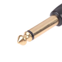 Conector De Micrófono De Plata En Bruto Y Oro 1/4 Pulgada Plug Microfono Angulo Recto Jack 6.35MM Mono 6.5MM Macho Conector - details 8