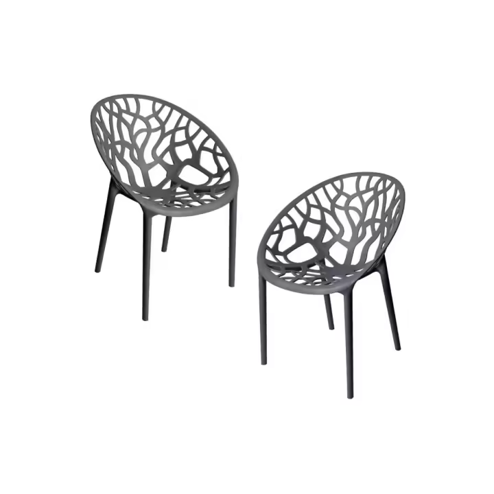 Pack 2 Sillas Nido - Gris oscuro - 1