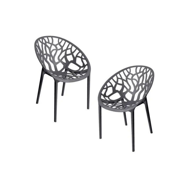 Pack 2 Sillas Nido - Gris oscuro - 1