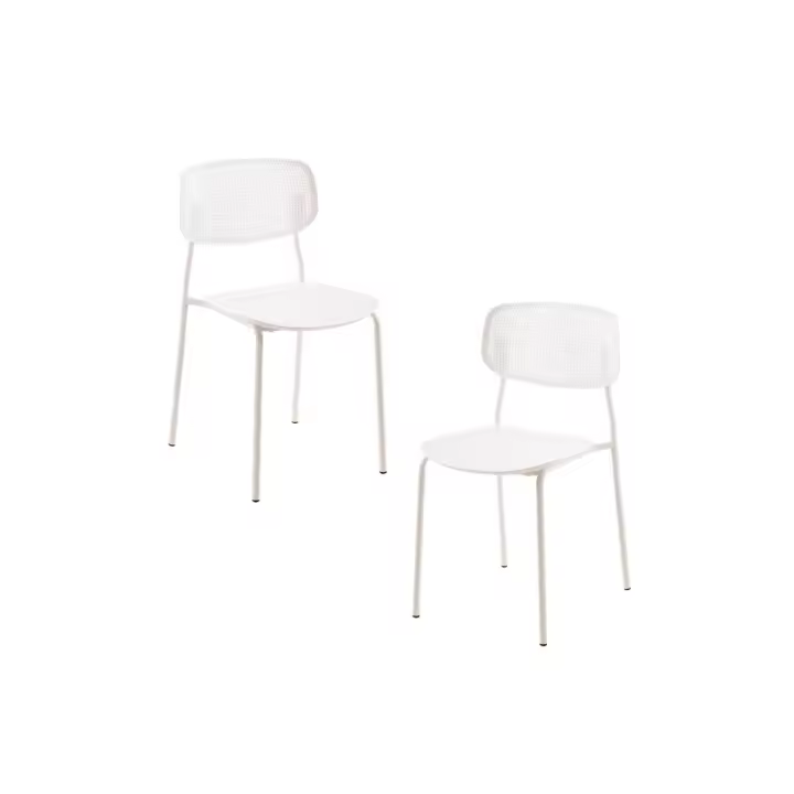 Pack 2 Sillas Piki - Blanco - 1