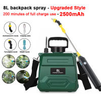 8L High-Pressure Riega Portátil Con Batería De Litio Para Agricultura Riega Eléctrica De Pesticidas Nueva Desinfección Riego - details 6