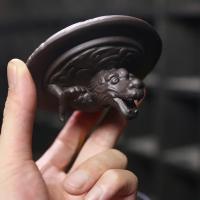 Encendedor De Incienso De Bajo Flujo Con Diseño De Dragón Chino Y LED Para Decoración Del Hogar Feng Shui Artesanal De Acrílico Resistente Al Viento - details 2