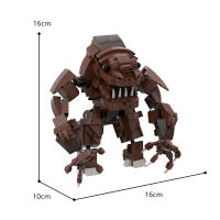 Bloques De Construcción DIY MOC Movie Space Series Rancor Wars Monstruo Armado De Tatooine Juguete De Bloques De Plástico ABS Para Niños Regalos - details 5