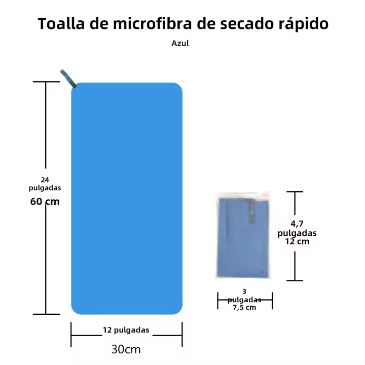 Toalla De Playa Absorbente Y Secado Rápido MUTAO De Microfibra Para Yoga Natación Y Senderismo 7 Colores Suave Y Transpirable - 1