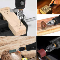 Kit De Herramienta Rotativa Sin Cable USB Para Grabado En Madera Joyería Metal Vidrio Herramienta De Engrazado Mini Taladro Sin Cable Para DIY En Casa - details 5