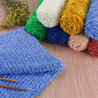 Hilo De Terciopelo Chenille 3mm Grueso Para Tejer Y Crochet Suave Y Suave Para Mantas Bebés Y DIY Gorros Cuellos - details 5