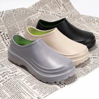 Sandalias De Verano Para Hombre Impermeables Y Antideslizantes Zapatos De Cocina Para Médicos Y Enfermeros Ligeros Sandalias De Jardín Casuales Zapatillas De Playa - details 2